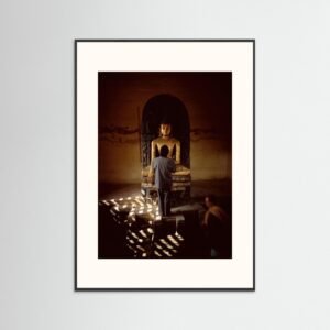 Dzigar Kongtrul Rinpoche with Buddha, Kushinigar