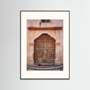 Door to Sanctuary of Atotonilco. Mexico