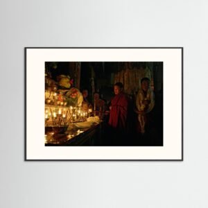 Shrine Room, Dechen Ling, Nangchen, Tibet