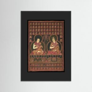 Eighth Karmapa, Mikyo Dorje (1507-1554) and his teacher the First Sangye Nyenpa - Google Art Project