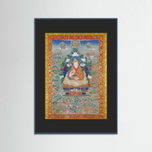The Fifth Dalai Lama’s Descent from the Pure Lands - Google Art Project