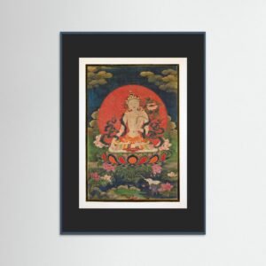 White Manjushri Tibet 19th century