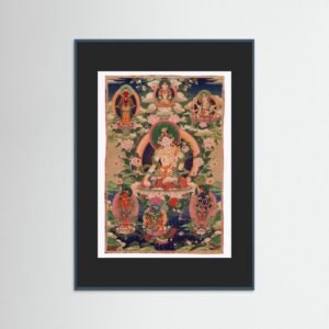 White Tara with Long Life Deities Tibet 19th century