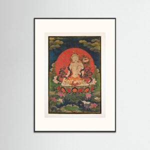 White Manjushri Tibet 19th century - Copy