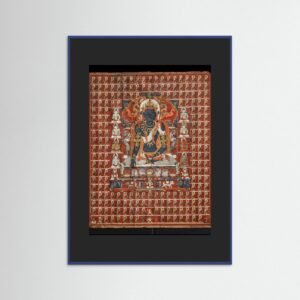 Buddha Akshobhya and the Eastern Assembly of the Sarvadurgatiparishodhana Mandala - Copy
